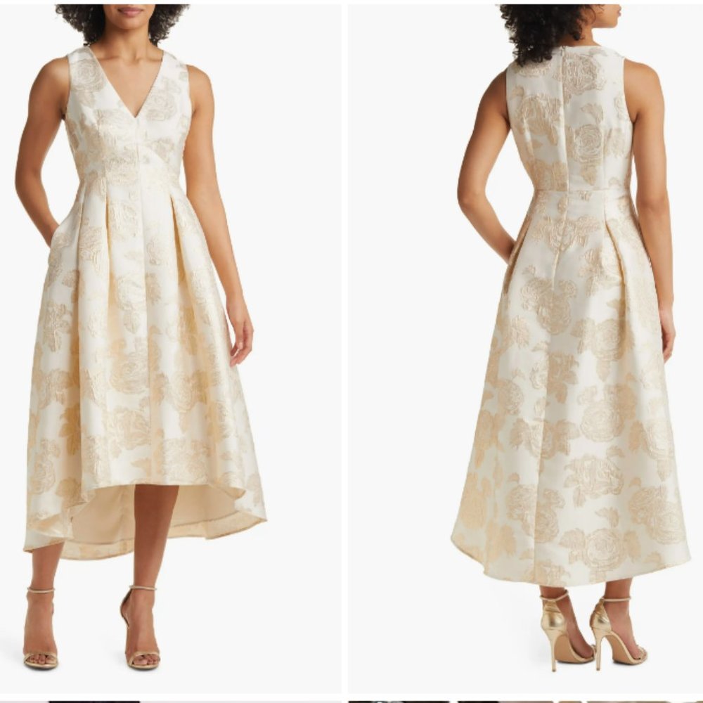 Eliza J Champagne Dress New With Tags On